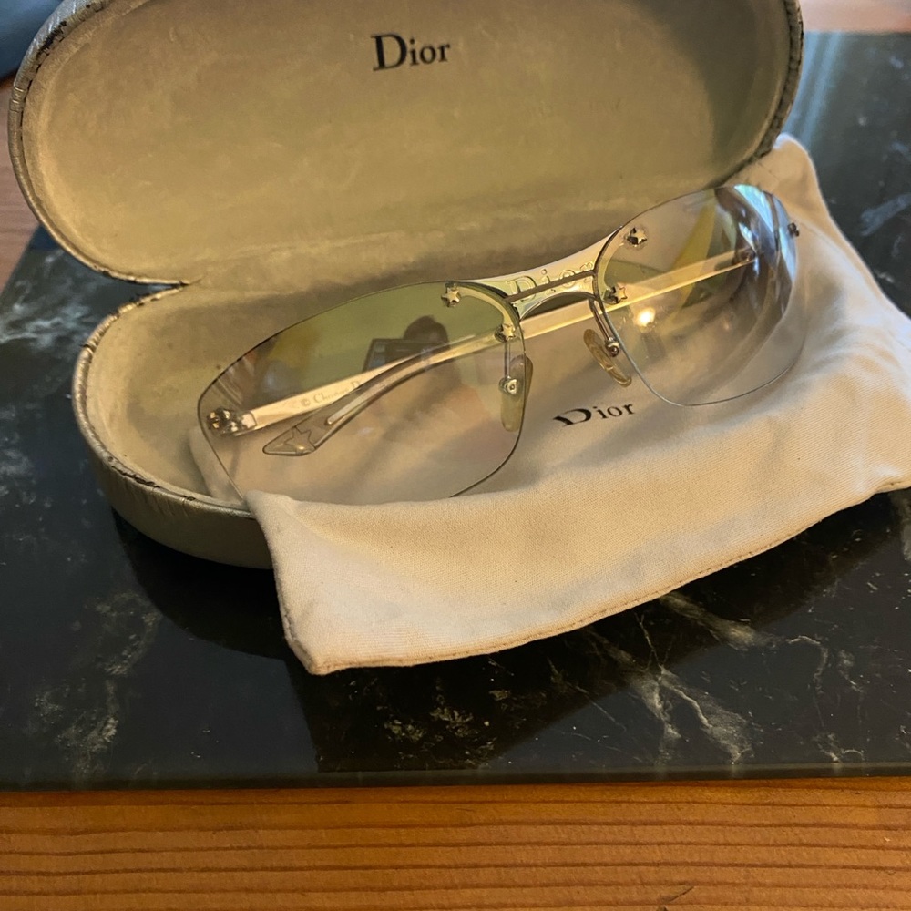 Dior pop/n sunglasses rimless